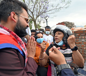 आफ्ना समर्थकलाई बालेनले भने- कसैलाई गाली नगर्नू